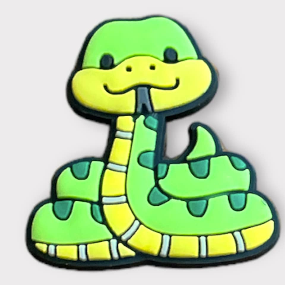 Snake Croc Charm