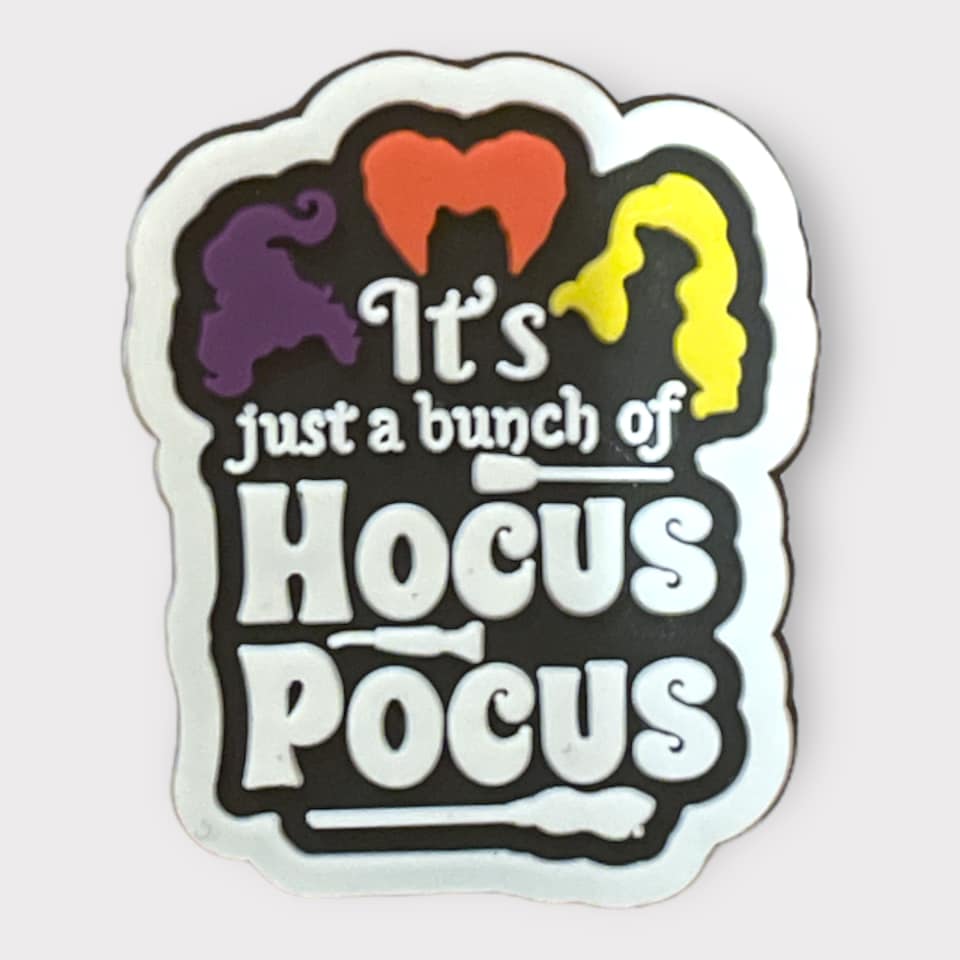 Its all just a bunch of Hocus. Pocus Croc Charm