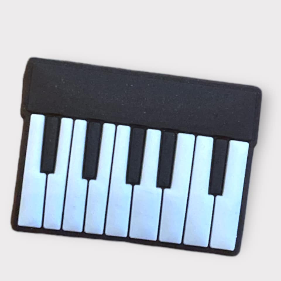 Keyboard Croc Charm
