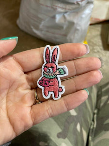 Itty Bitty Bunny Iron on Patch