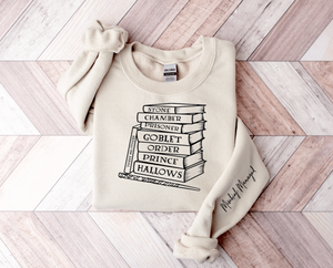 Potter Lover Book Stack Sweatshirt